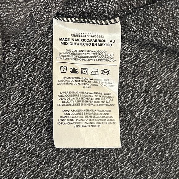 Nike Women's San Francisco Giants Shirt Size Medium Dark Heather Gray Round Neck - Picture 4 of 4